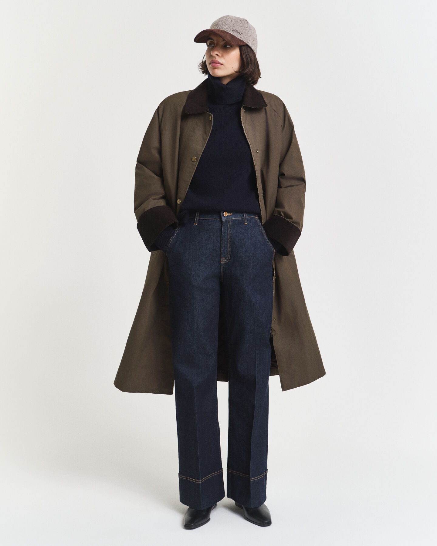 Villa-kašmirsekoitteinen pooloneulepusero