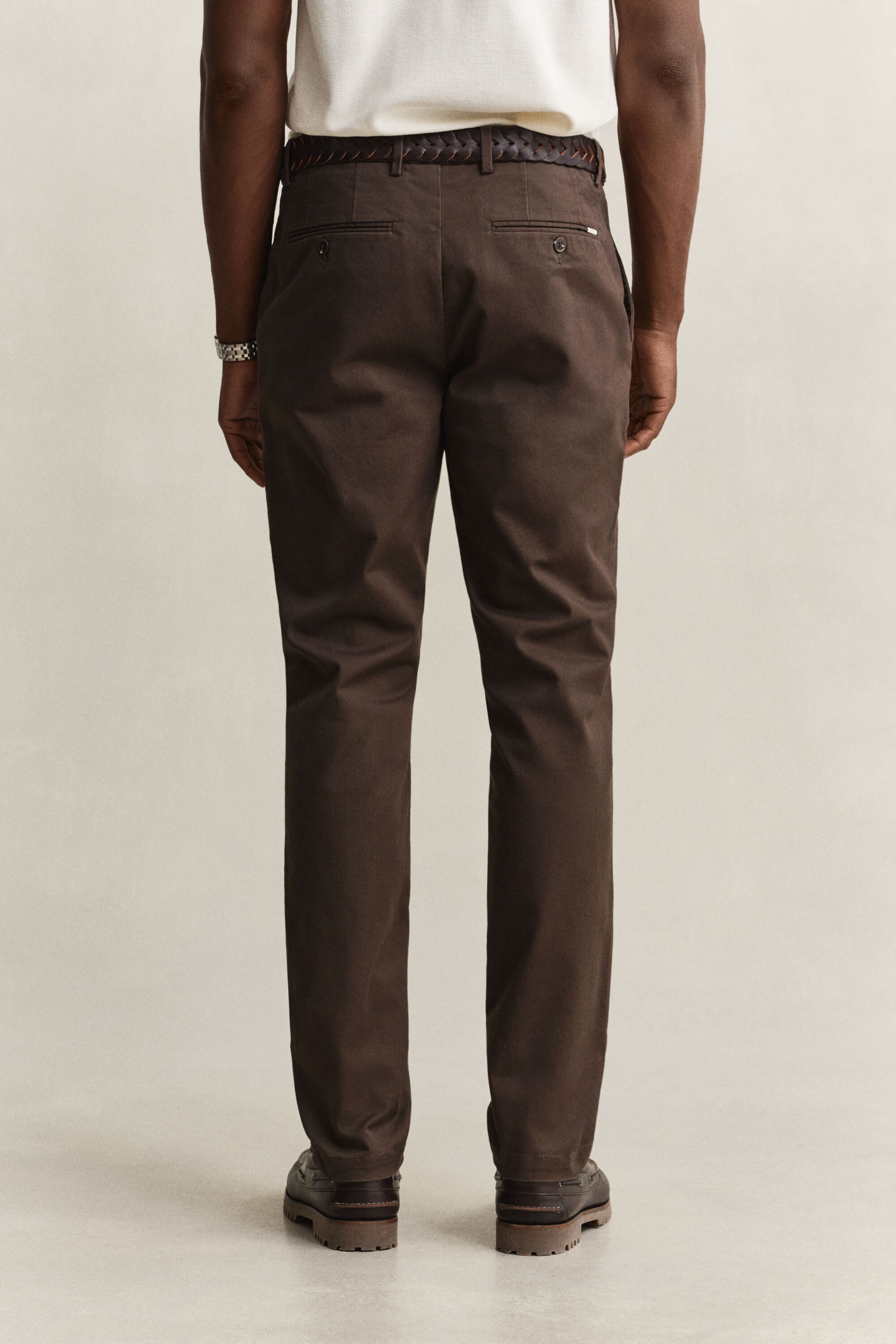 Slim fit ‑mitoitetut siistit chinot