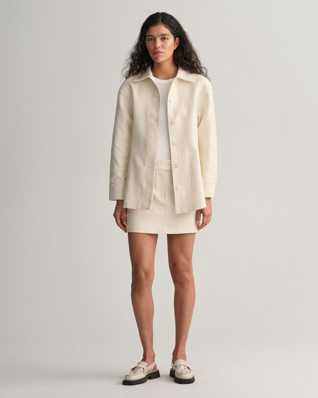 Kohopintainen paitatakki