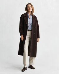 Regular fit ‑mitoitettu raidallinen popliinipaita