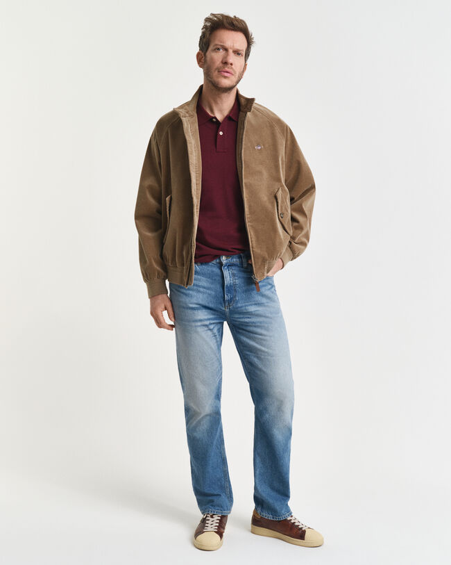 Regular fit -mitoitettu Shield-pikeepaita