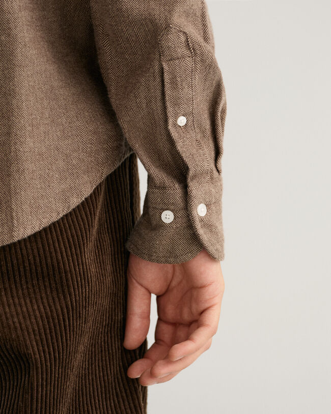 Regular fit ‑mitoitettu kalanruotokuosinen paita