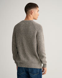 Twisted-puuvillaneulepusero, py&ouml;re&auml; p&auml;&auml;ntie