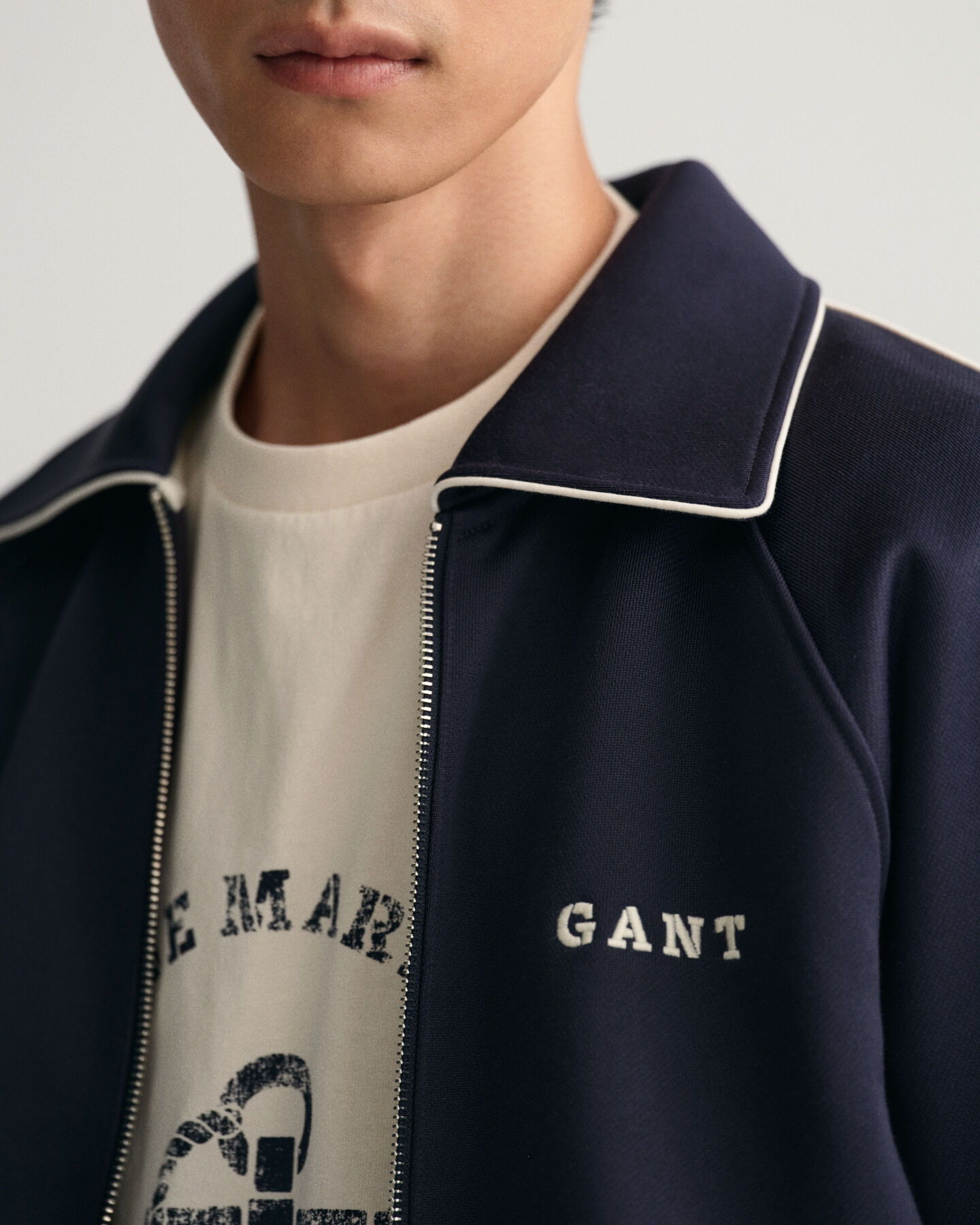 Sailing Tracksuit ‑takki kauluksella