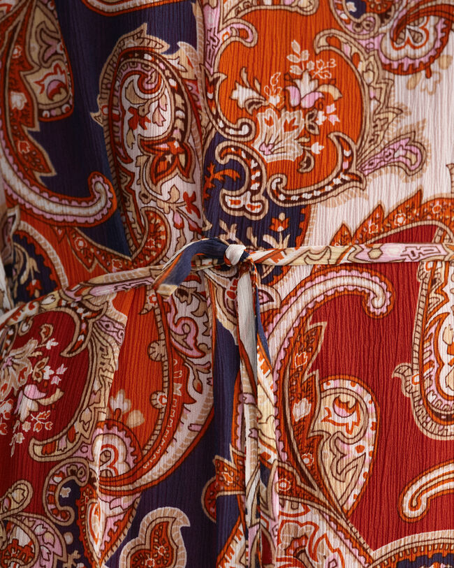 Paisley Flounce ‑maksimekko