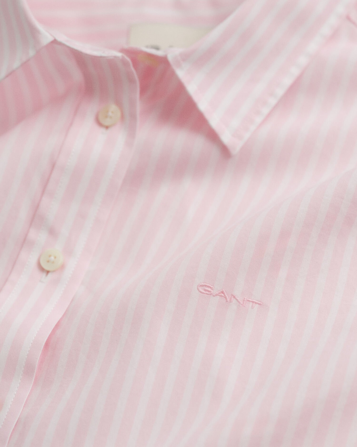 Regular fit ‑mitoitettu raidallinen Classic-popliinipaita