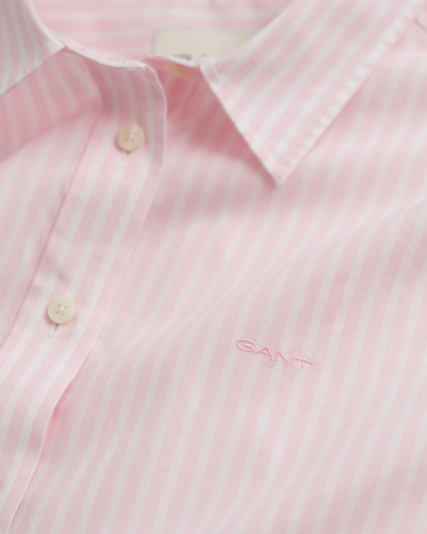 Regular fit ‑mitoitettu raidallinen Classic-popliinipaita