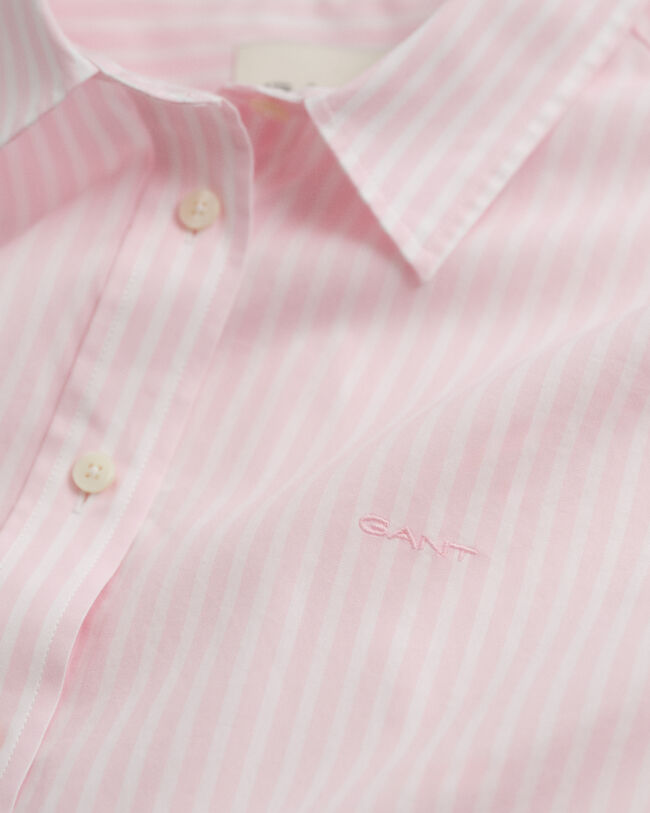 Regular fit ‑mitoitettu raidallinen Classic-popliinipaita