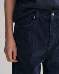 Teen Boys ‑malliston loose fit -mitoitetut vakosamettihousut