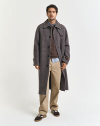 Puuvillapikeeneule, pyöreä pääntie