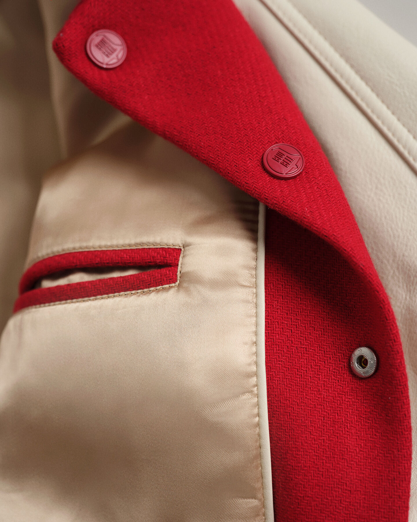 Wrangler x GANT ‑malliston Varsity Jacket ‑takki