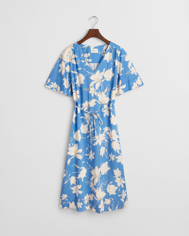 Lyhythihainen kukkamekko