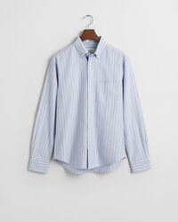 Regular&nbsp;fit ‑mitoitettu raidallinen klassinen oxford-paita