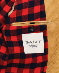 Regular fit ‑mitoitettu vakosamettibleiseri