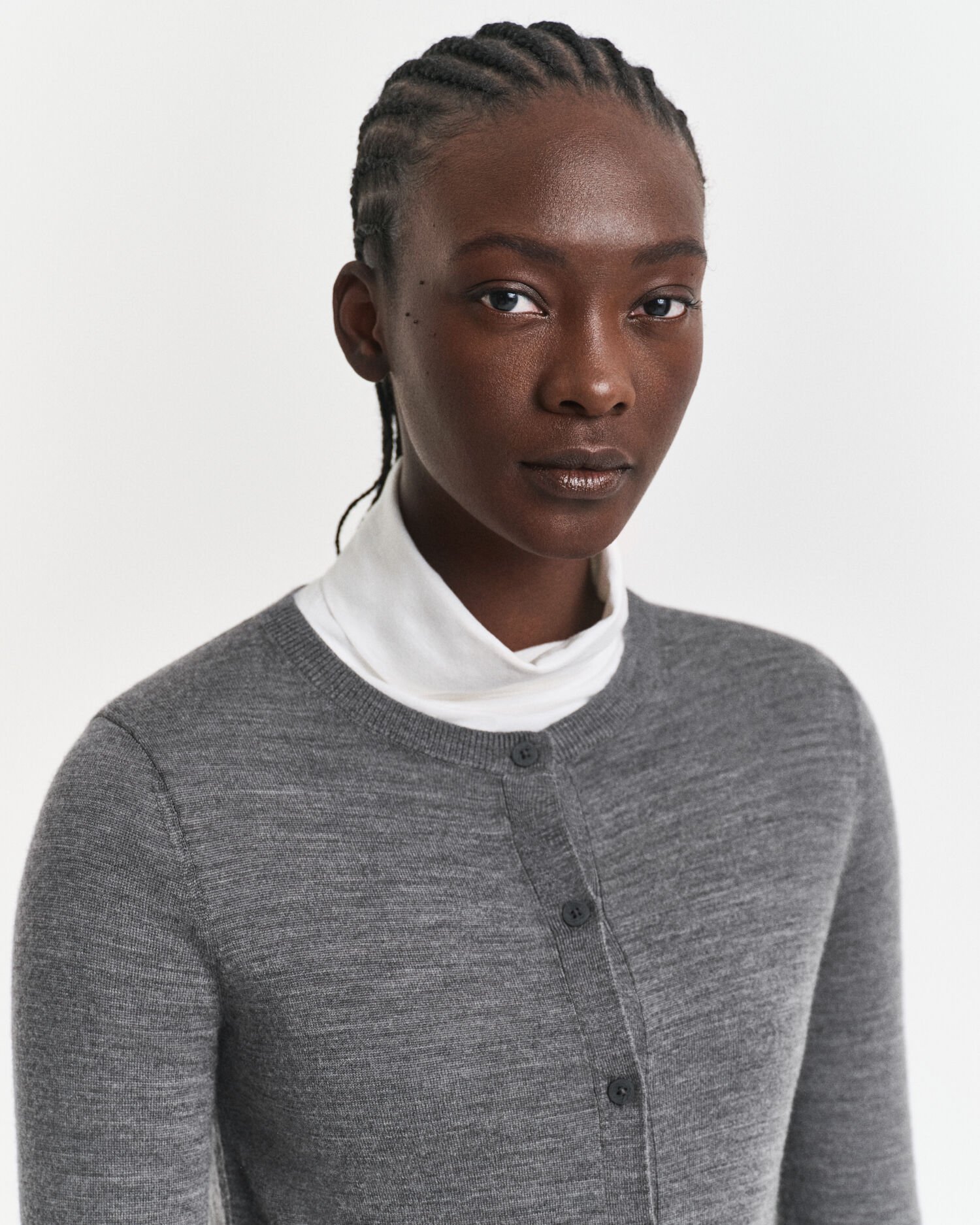 Merinovillainen neuletakki