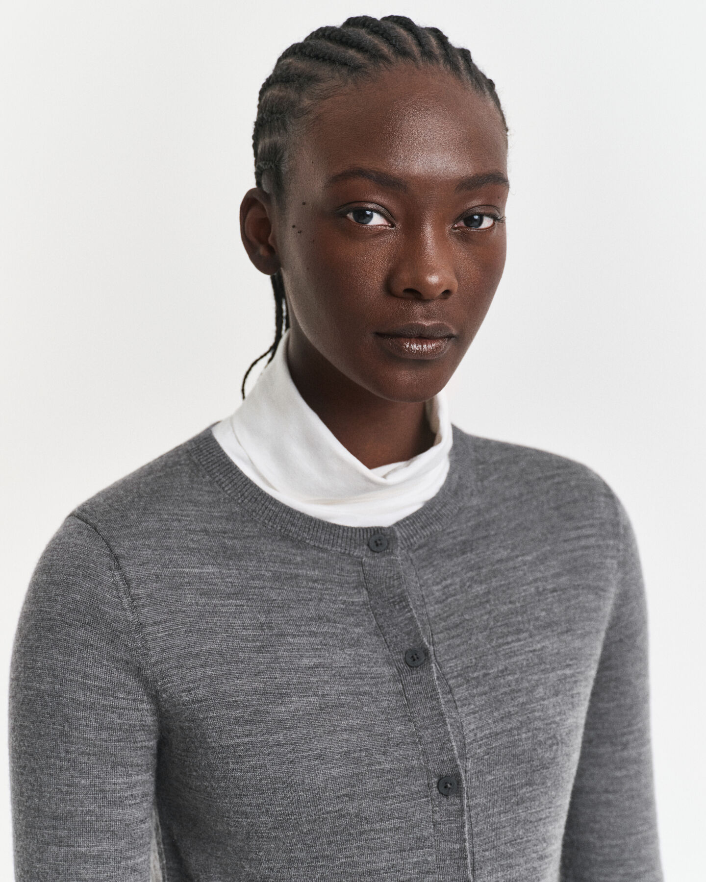 Merinovillainen neuletakki