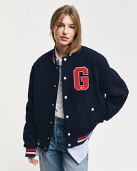 GANT Varsity Jacket ‑villasekoitetakki