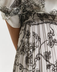 Midimittainen puukuvioinen vekkihame