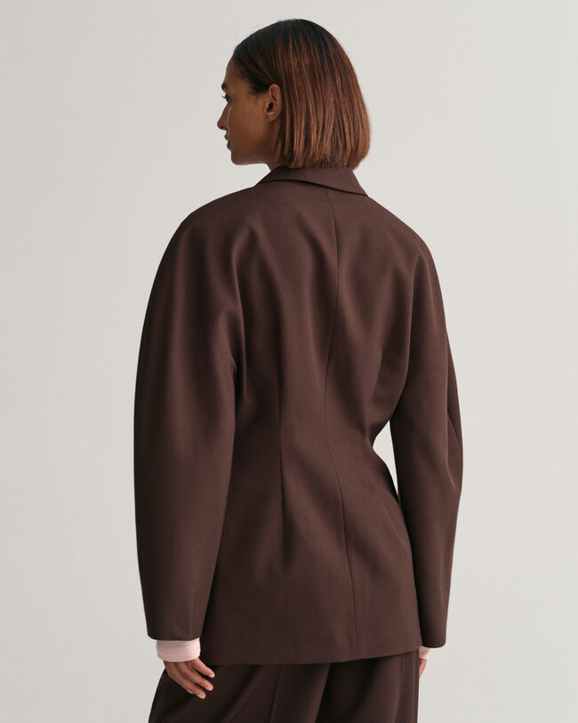 Regular fit ‑mitoitettu Cocoon-bleiseri