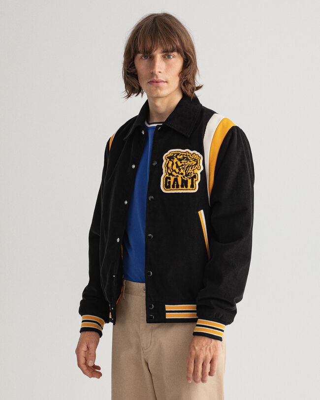 Vakosamettinen GANT Varsity Jacket