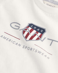 Baby-malliston pitk&auml;hihainen Archive Shield ‑t‑paita