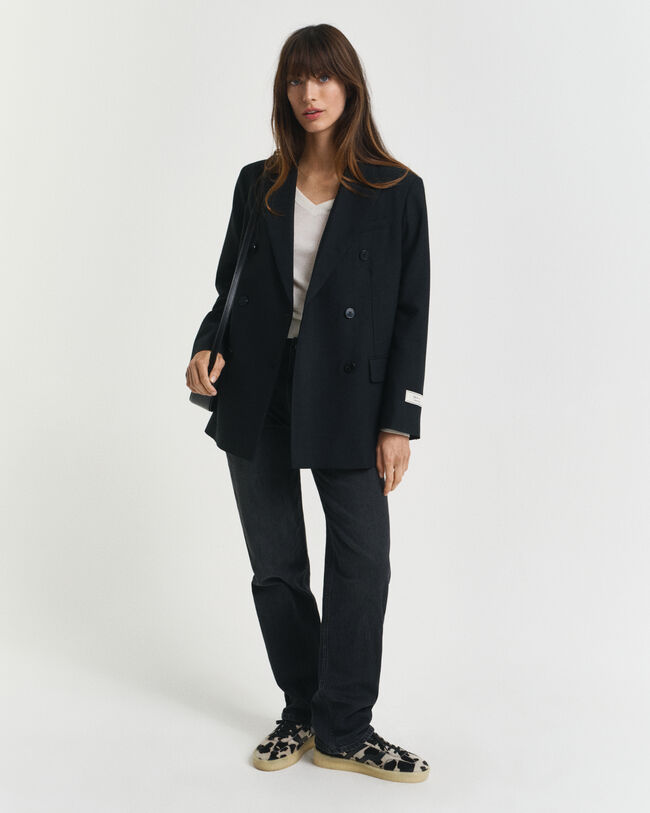 Ohut merinovillaneule, v-pääntie