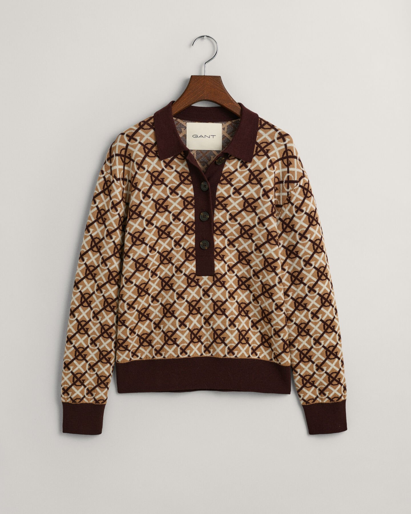 G Patterned ‑jacquard-pikeeneulepusero