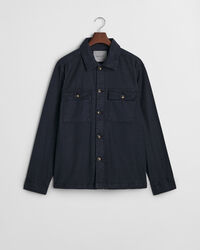 Regular fit ‑mitoitettu pusakka puuvilla-pellavaa