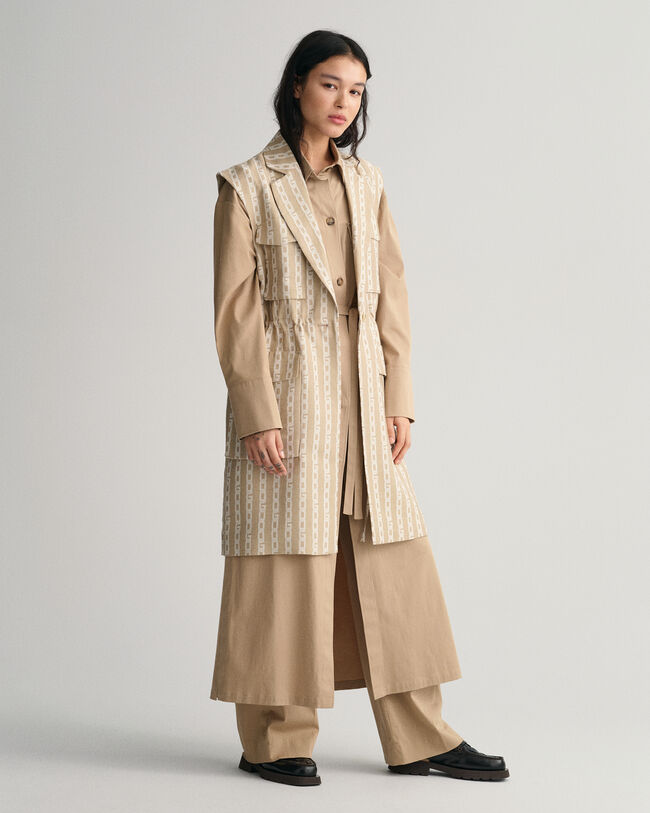 Jakardikankainen Chain-liivi