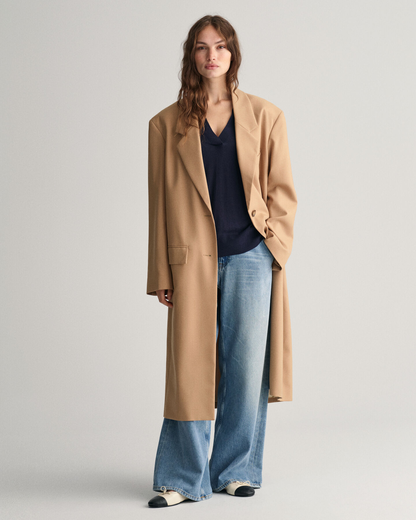 Ohut lyhythihainen Rugger‑neulepaita