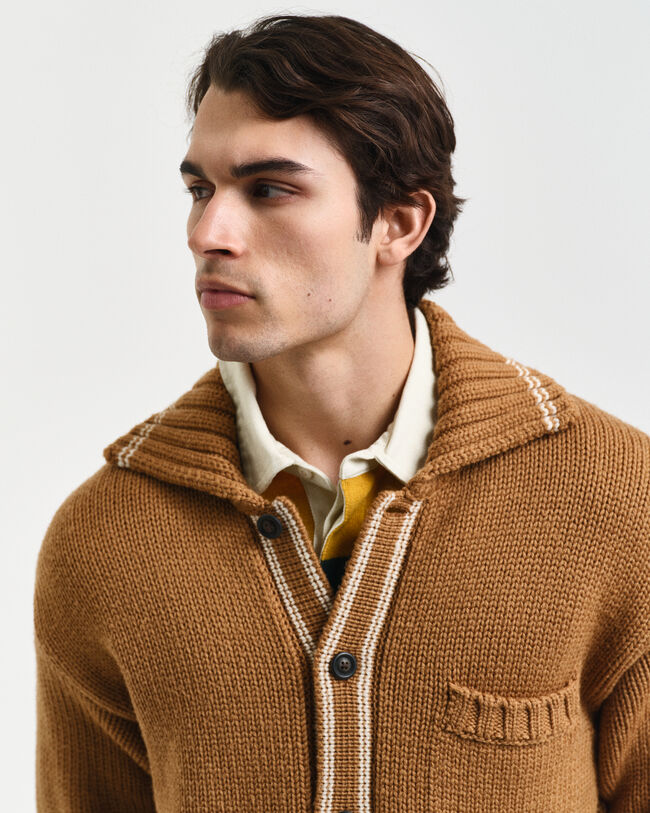 Napitettava villaneuletakki