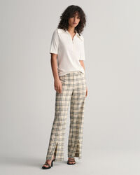 Matalavy&ouml;t&auml;r&ouml;iset, suoralahkeiset ruutuhousut