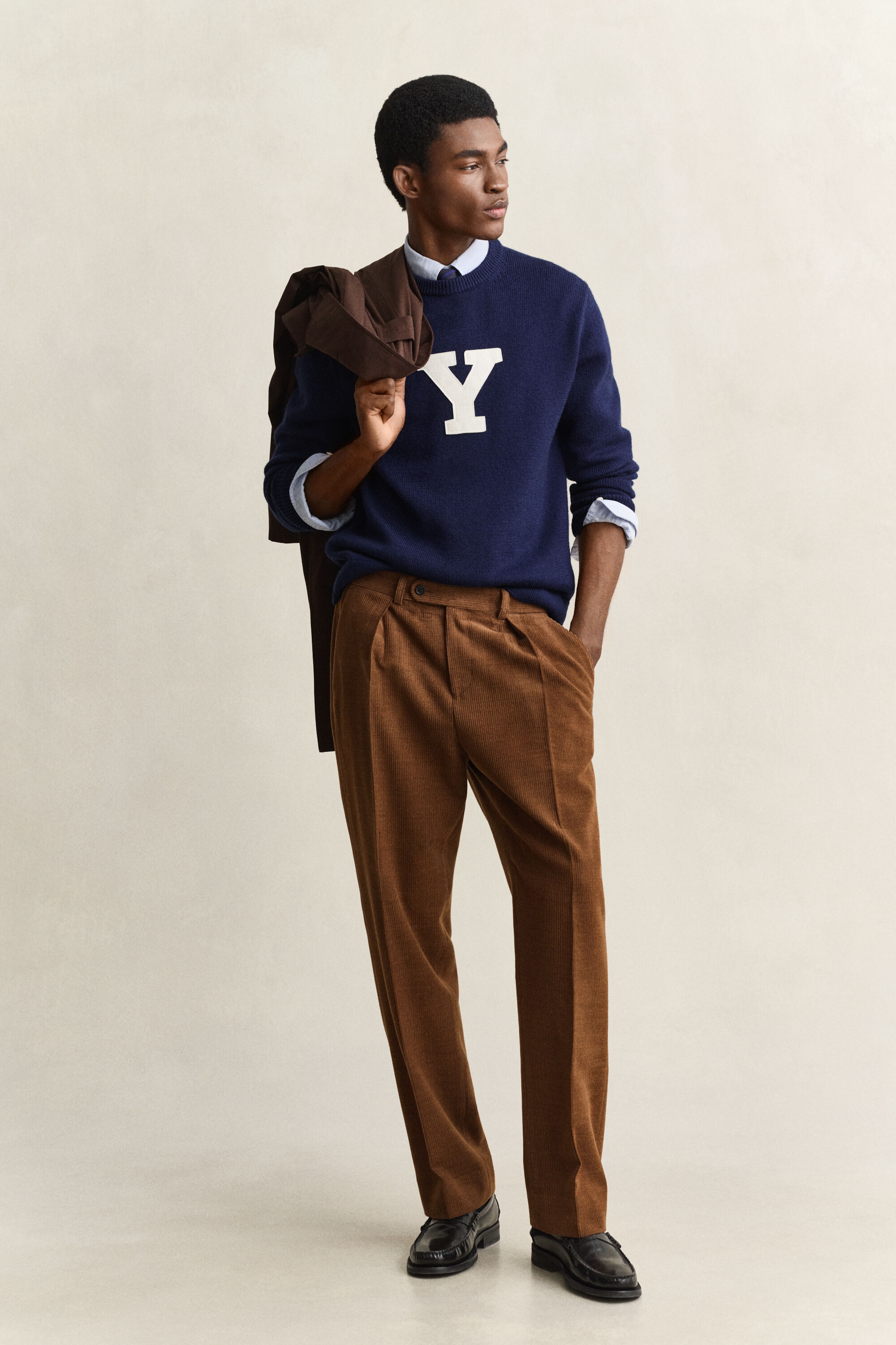 Gant x Yale-merinovillapusero