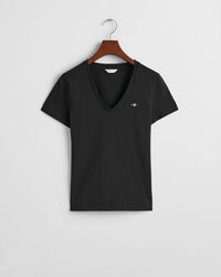 Shield-t‑paita, jossa v-pääntie