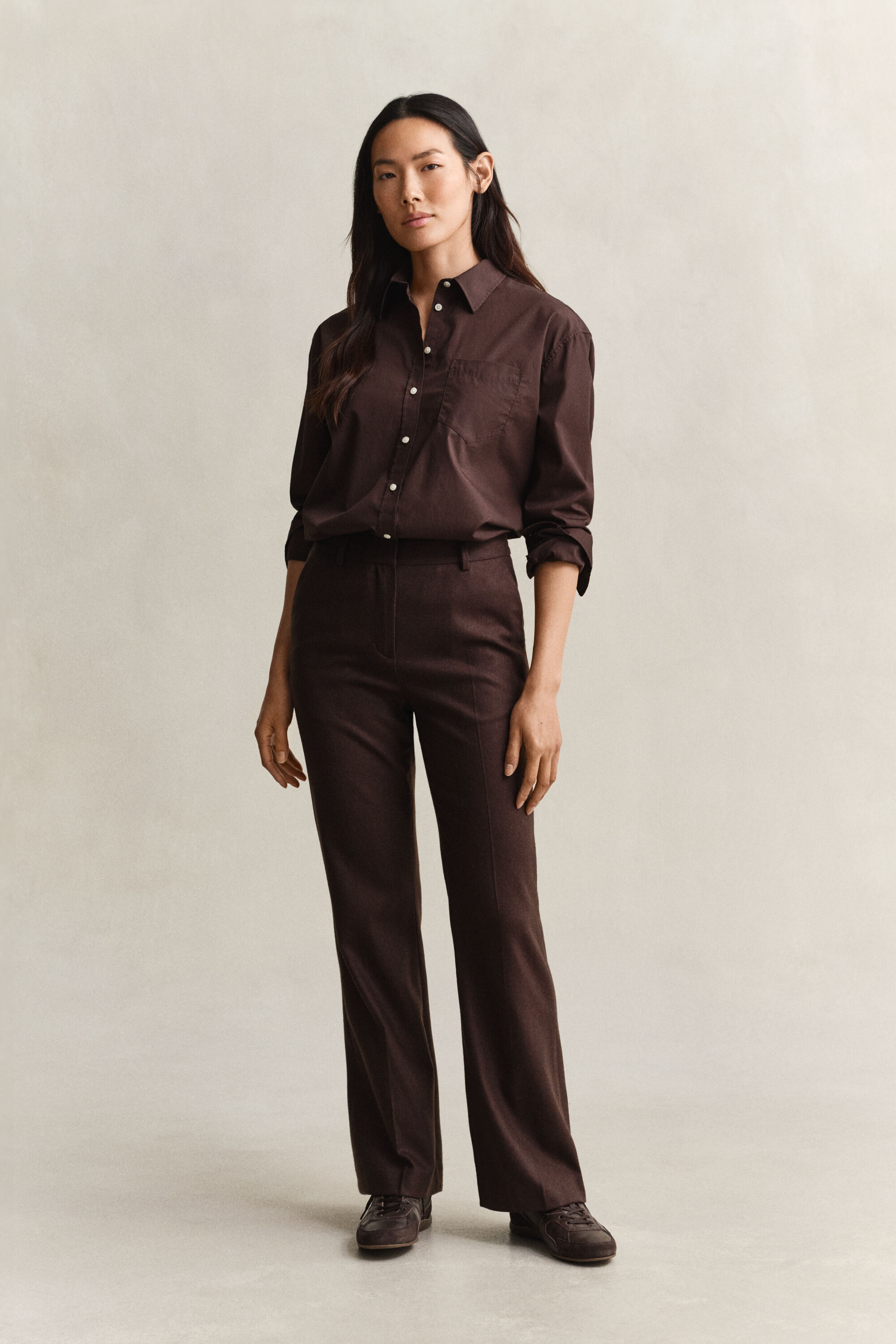 Relaxed fit ‑mitoitettu Classic-popliinipaita