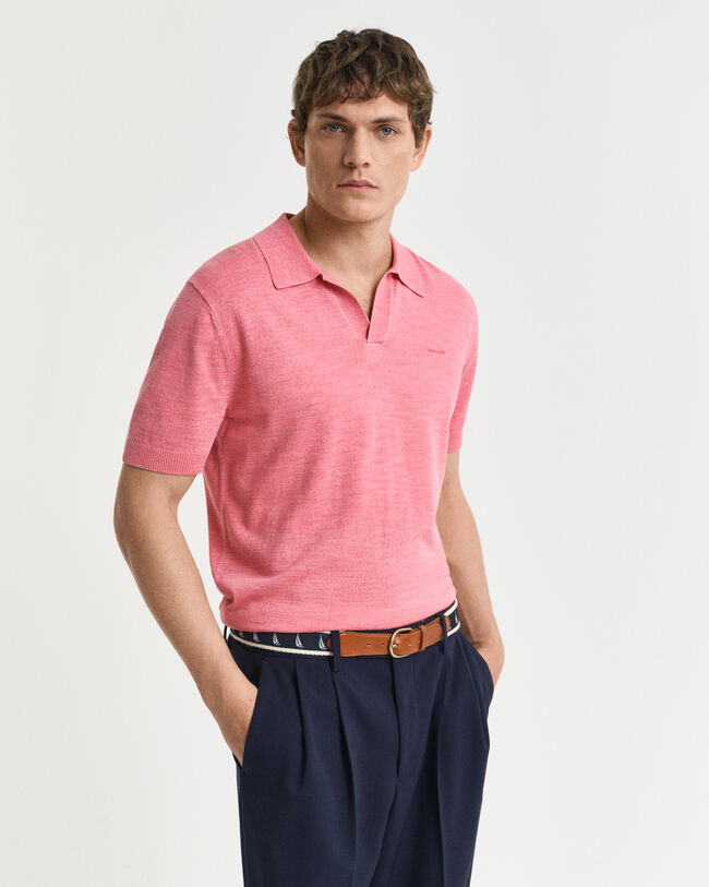 Lyhythihainen Sunfaded-pikeeneulepusero