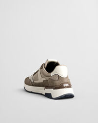 Jeuton-tennarit mokkanahasta ja verkkokankaasta