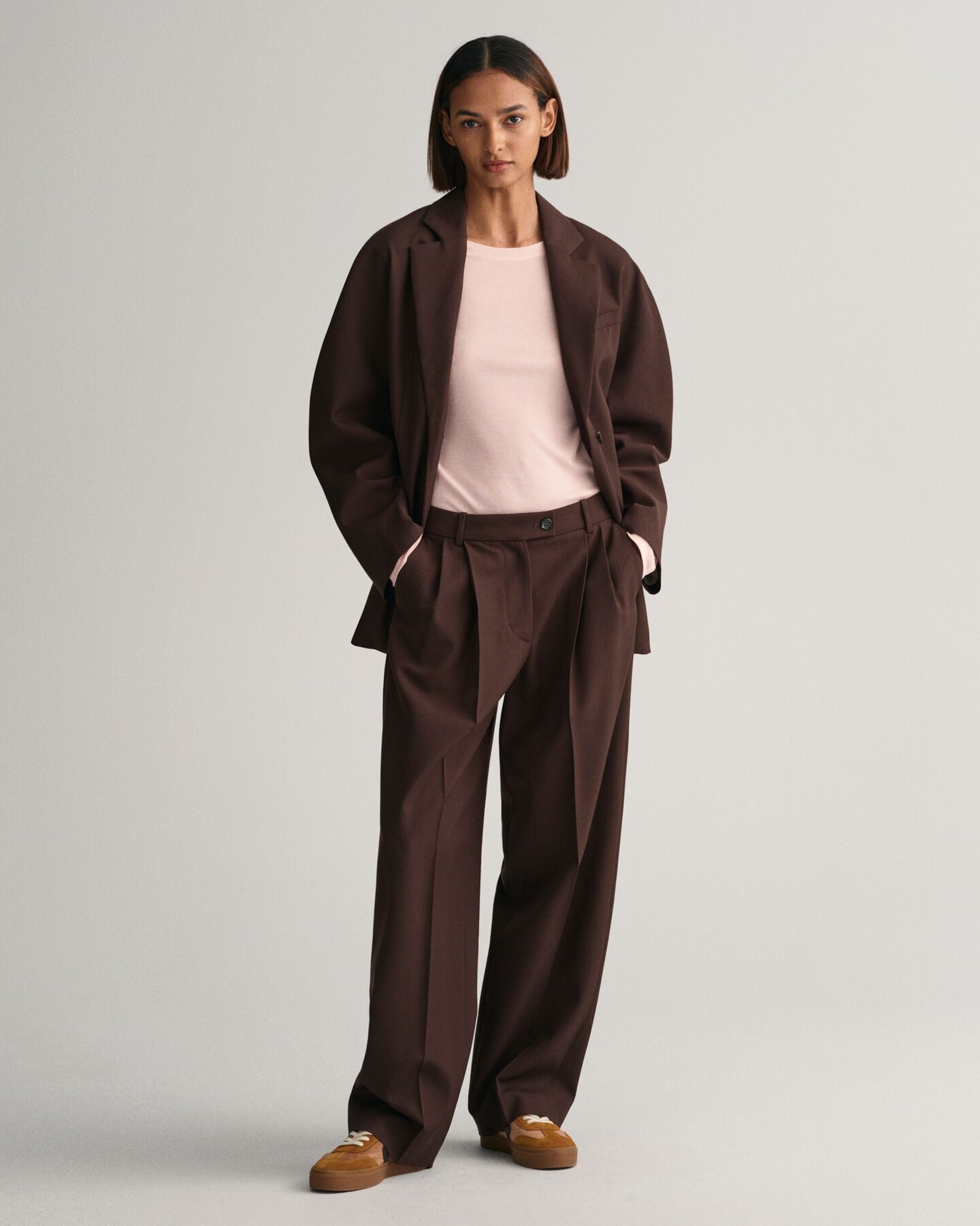 Regular fit ‑mitoitettu Cocoon-bleiseri