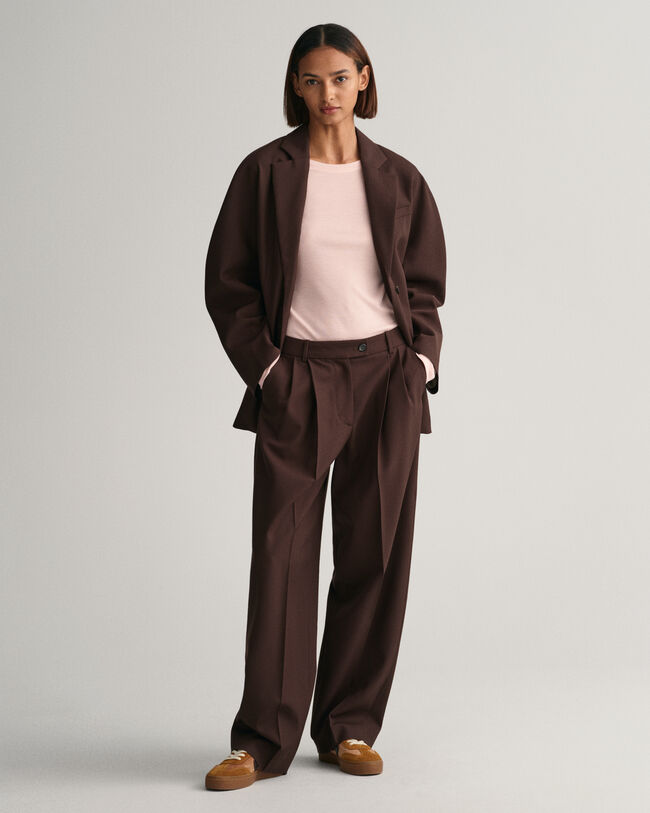 Regular fit ‑mitoitettu Cocoon-bleiseri