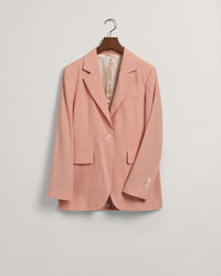 Regular fit ‑mitoitettu joustava pellavableiseri