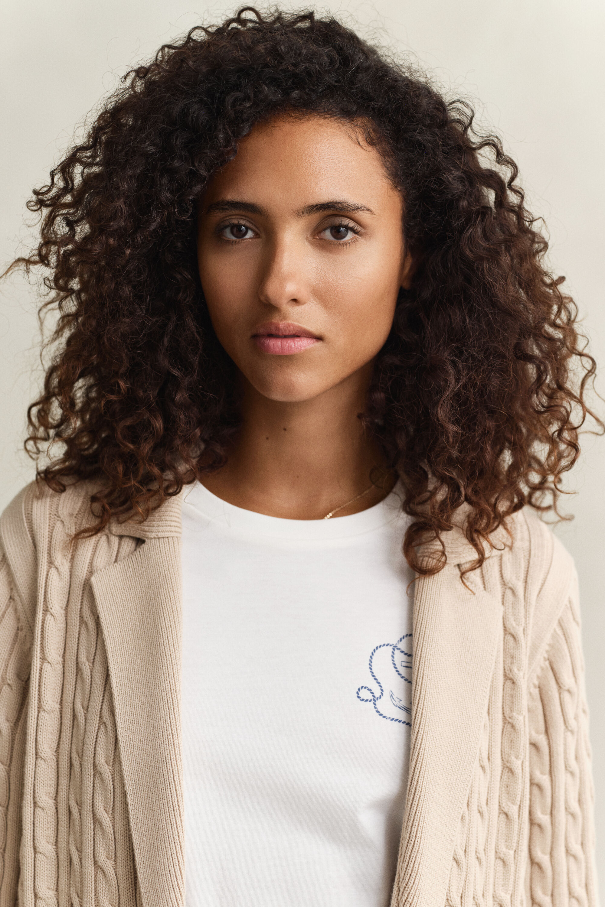 Klubitakki palmikkoneuletta