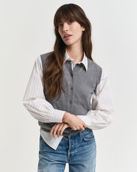 Kevyt lyhythihainen neuleliivi