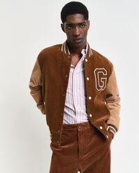 Regular fit ‑mitoitettu raidallinen Archive-oxford-paita