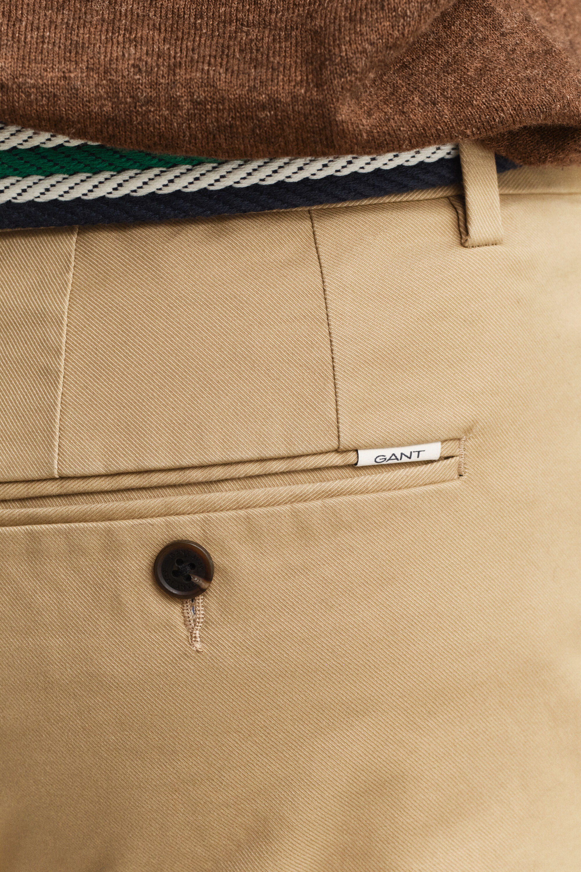 Slim fit ‑mitoitetut siistit chinot