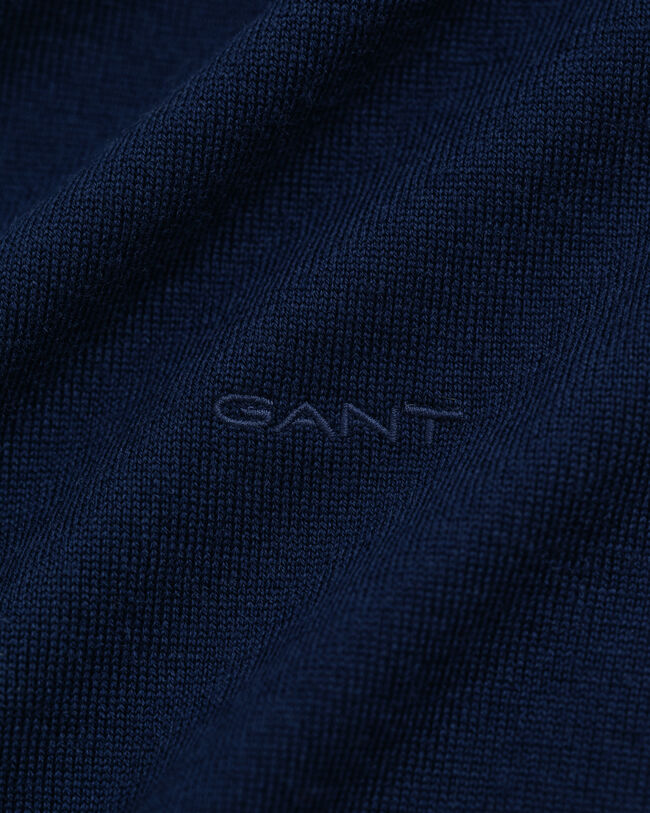 Ohut merinovillaneule, pyöreä pääntie