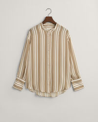 Relaxed fit ‑mitoitettu raitapaita