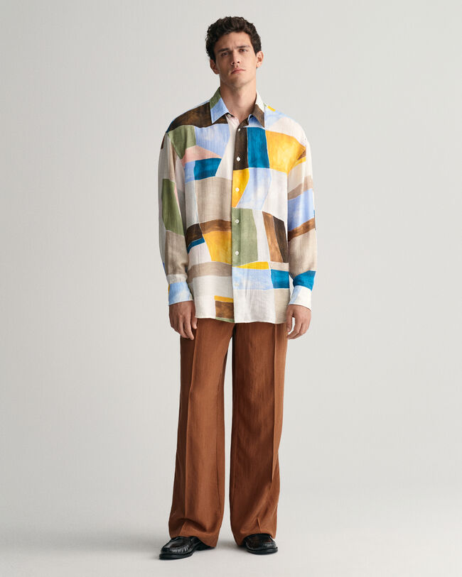 Oversized fit ‑mitoitettu Art Print ‑paita