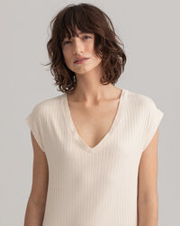 Jerseykankainen Detail-halkiomekko