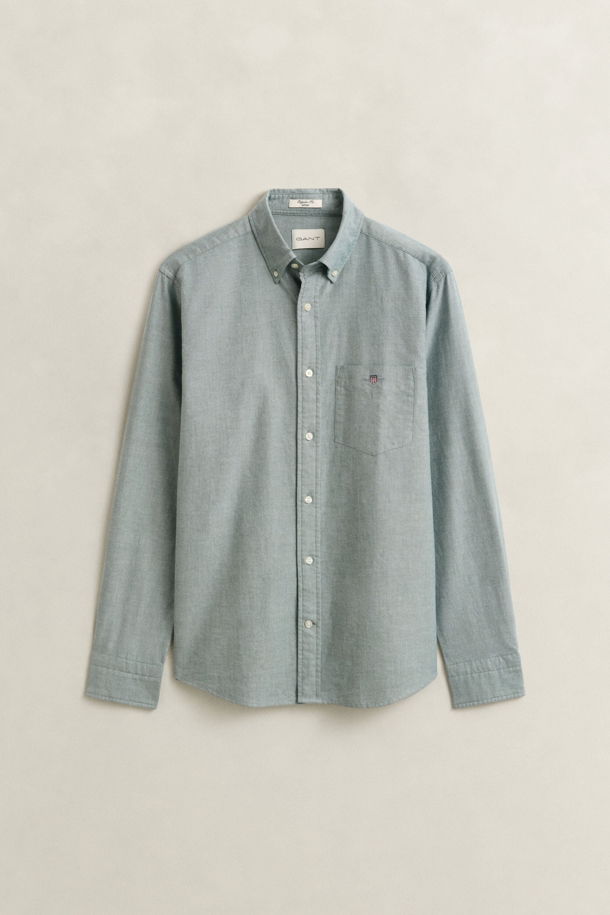 Regular fit ‑mitoitettu klassinen oxford-paita
