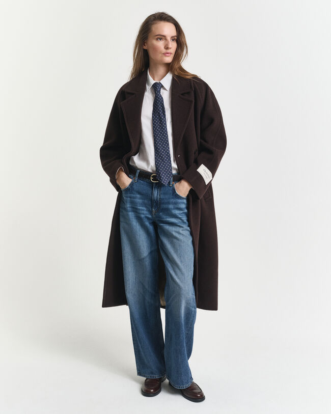 Relaxed fit ‑mitoitettu Classic-popliinipaita